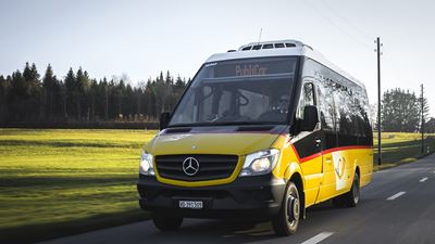 Il servizio su richiesta PubliCar Vaud è attivo per portare i clienti a destinazione. 