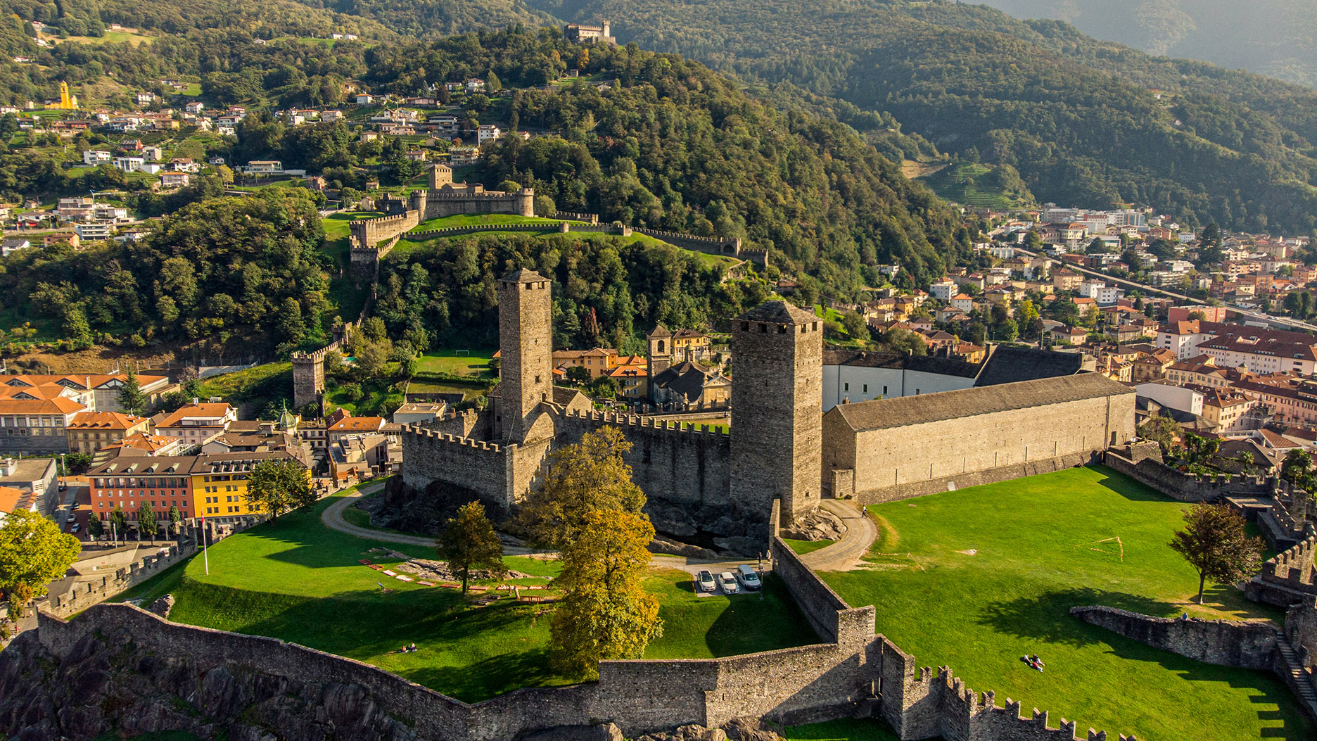 The Castles of Bellinzona