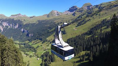 The Hoch-Ybrig cable car