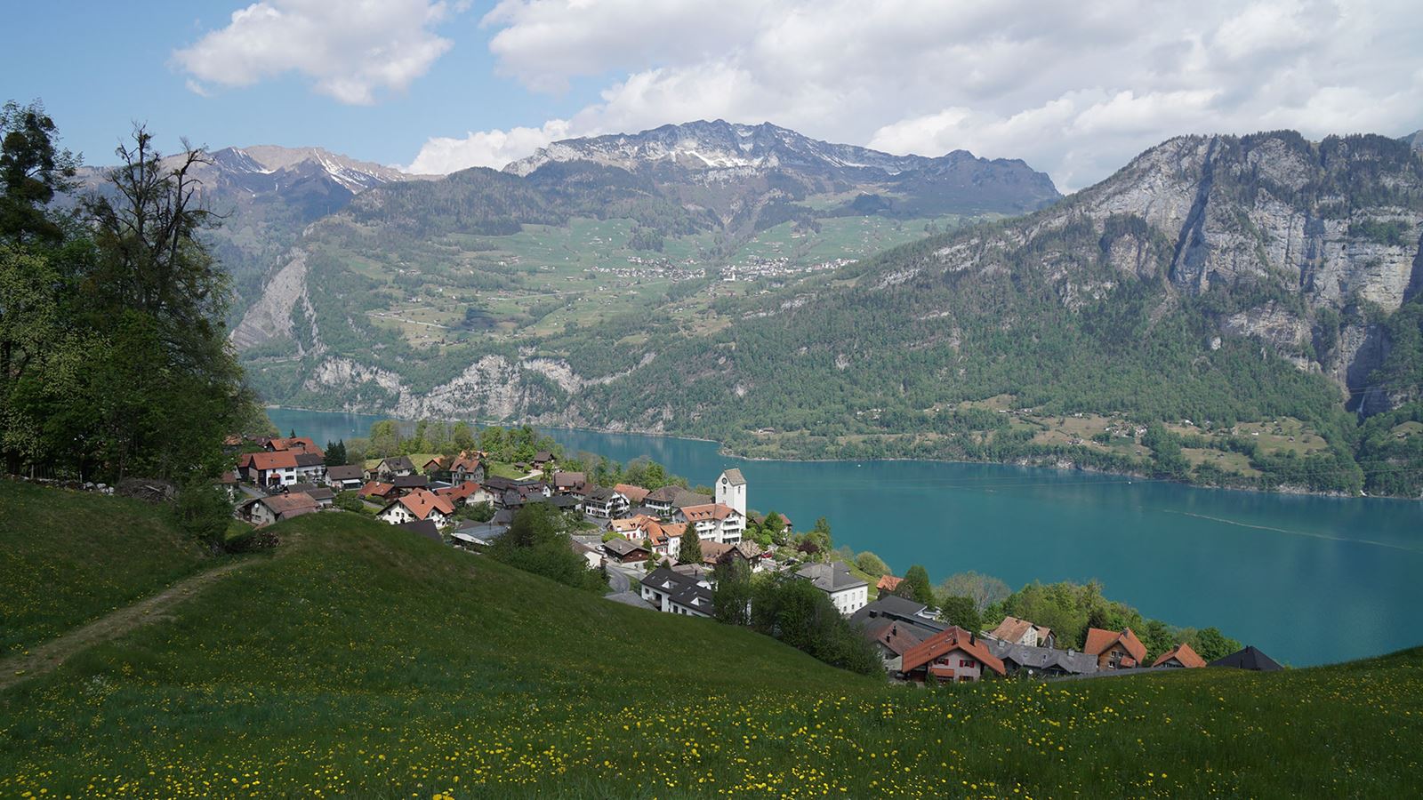 © Alexandra Menzi Coup d’œil du Kerenzerberg au Walensee