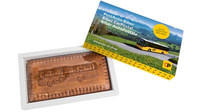 PostAuto-Biber von Bärli Biber