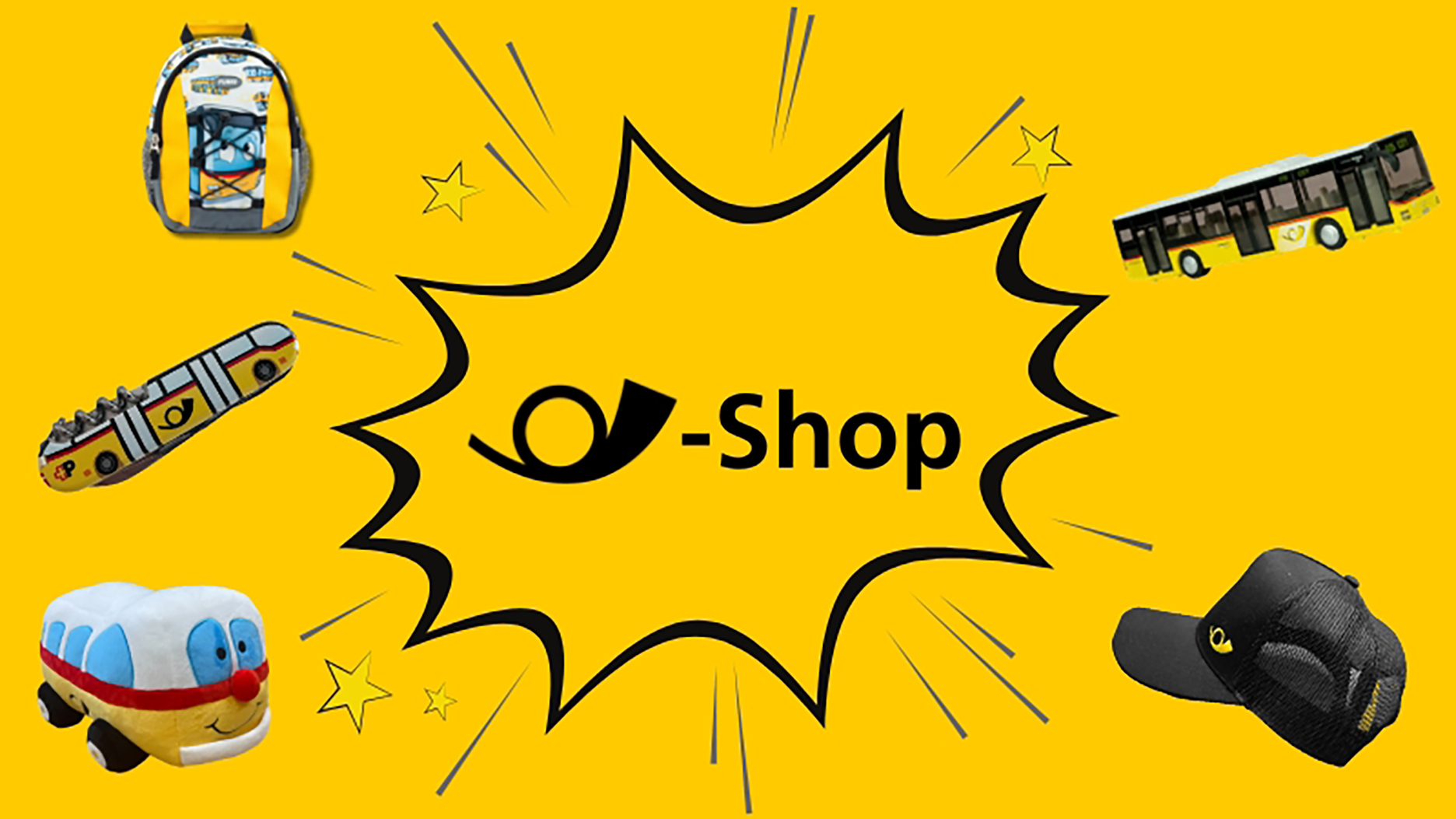 Idées cadeaux de CarPostal.