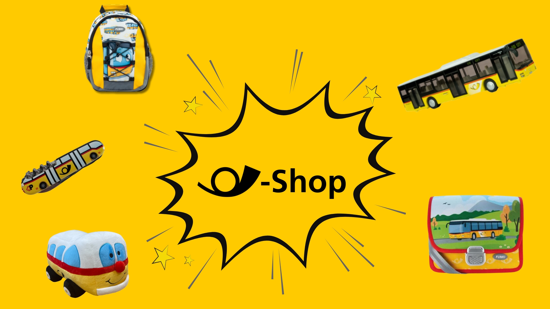 Geschenkideen von PostAuto.