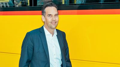 Roger Walser, Leiter Markt und Kunden Ost bei PostAuto.